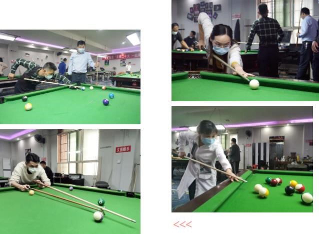 304永利官网网址集团举行“喜迎二十大、一起向未来”职工台球赛